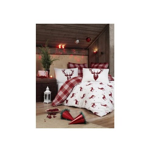 Lessentiel Maison posteljina geyik claret red Slike