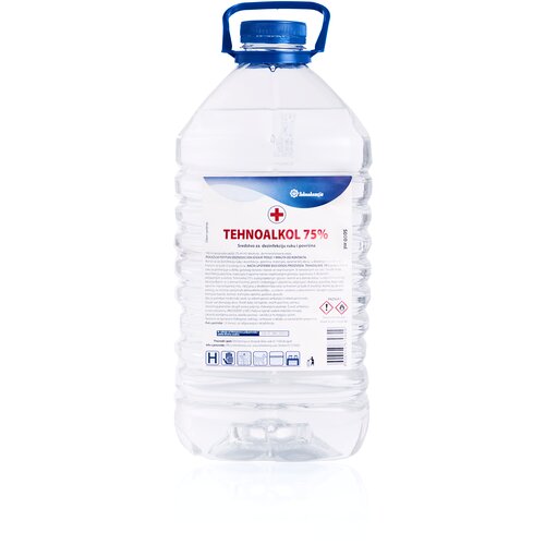 Tehnohemija Sredstvo za dezifekciju ruku i povr&amp;scaron;ina Tehnoalkol 75%, 5l Slike