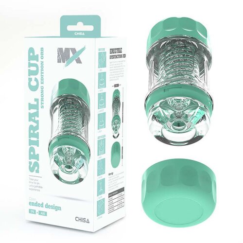  Masturbator Spiral Cup Strong Edition Orb, 15.5cm, Providno-zeleni Cene