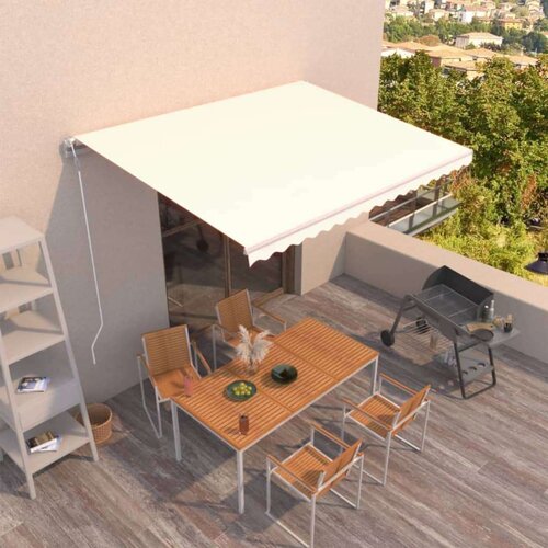  Tenda na automatsko uvlačenje 450 x 350 cm krem Cijene