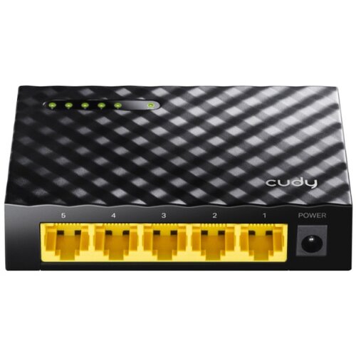 Cudy GS105D 5-Port gbit desktop switch, 5x RJ45 10/100/1000 (alt. SG105) Cene