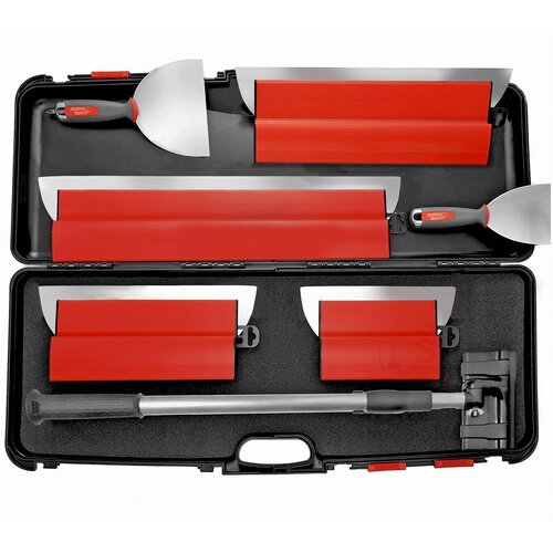 VERKGROUP Set PRO skimming gladilk inox pleskarskih lopatic + kovček, (20544037) Cene