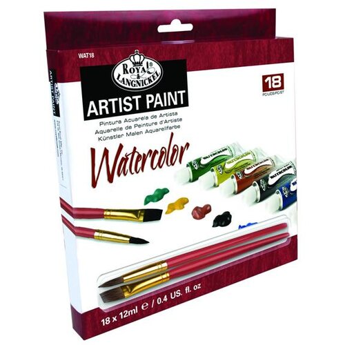  Akvarelne boje ARTIST Paint 18x12ml (slikarski set Royal &amp;amp; Langnickel) Slike
