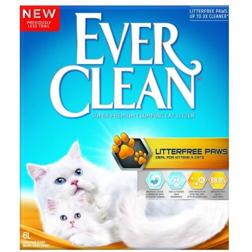 Everclean cat litterfree paws posip 6l Cene