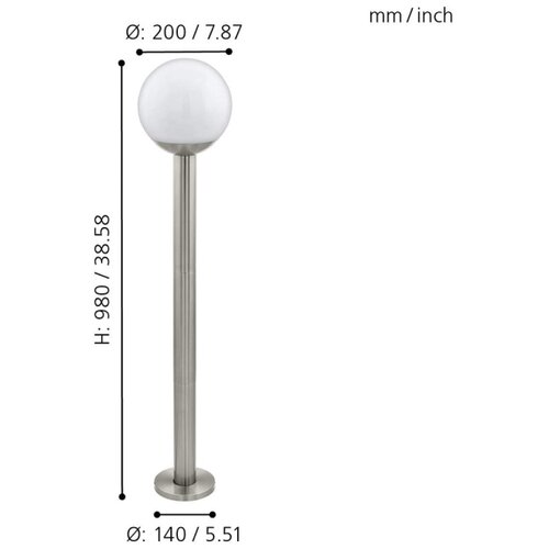 Eglo podna lampa nisia-c 97249 Cene