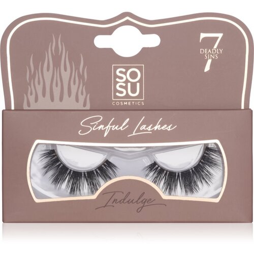 SOSU Cosmetics 7 Deadly Sins Lashes umetne trepalnice Indulge 1 kos Cene