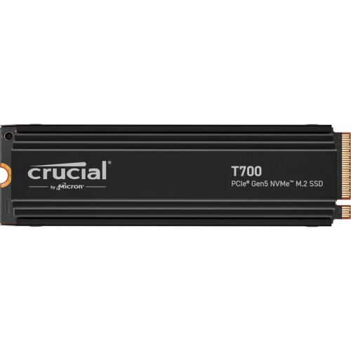 Crucial T700 2TB PCIe Gen5 NVMe M.2 SSD s hlajenjem Cene