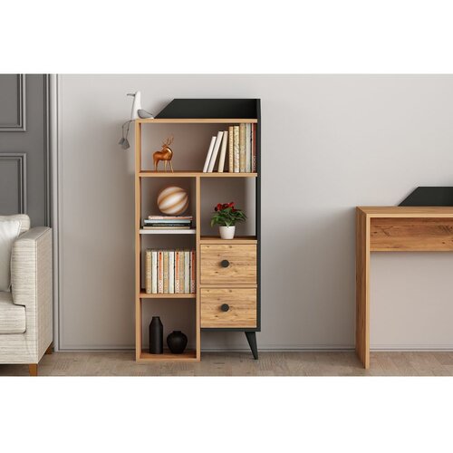 Woody Fashion hanah home polica za knjige star 505CRL1801 Cene