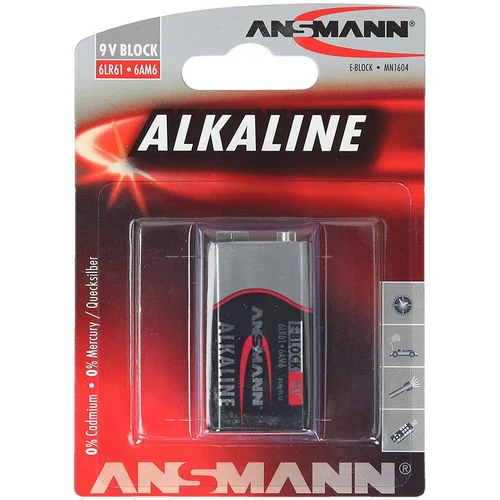  Ansman Baterija 9VPP3 1/1 Alkalna Red