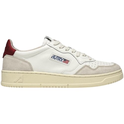 Autry Nizke superge Medalist Low White Red Rdeča Slike