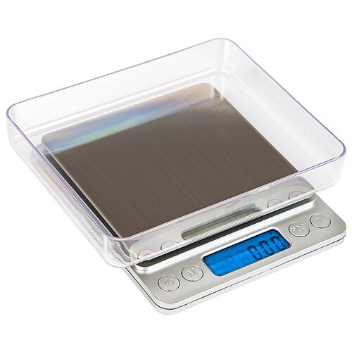  Digitalna prijenosna džepna LCD vaga s osvjetljenjem 0,1-3000g Slike