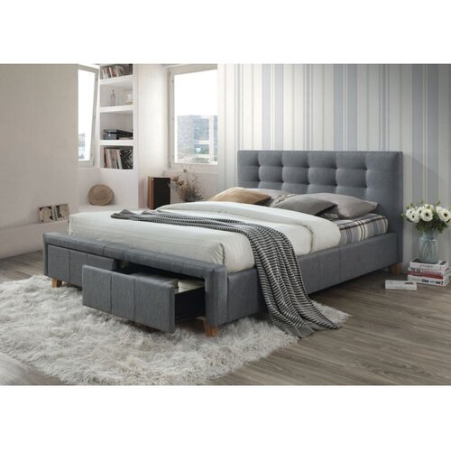 Molarem Home tapecirani krevet ASCOT 200*160 cm - tkanina Slike