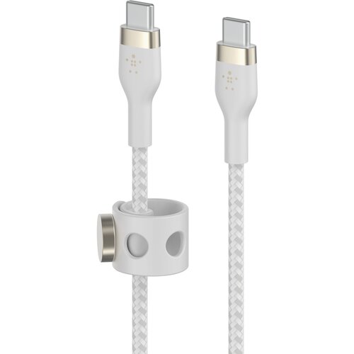 Belkin Flex USB-C/USB-C till 60W 1m, white CAB011bt1MWH Slike