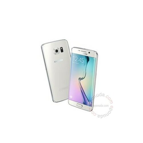 Samsung Galaxy S6 EDGE SM-G925F Beli mobilni telefon Slike