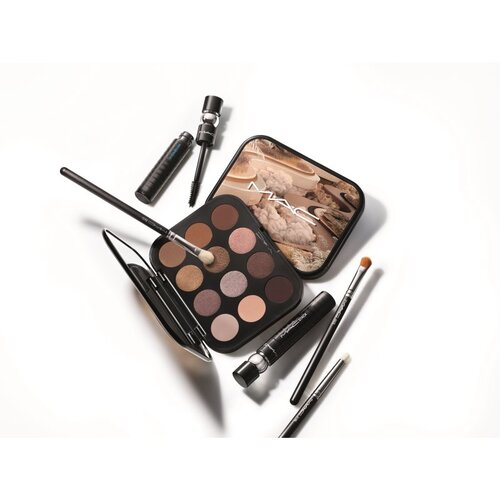 Mac Connect In Colour Eye Shadow Palette paletka senčil za oči 12.2 g Odtenek future flame Slike