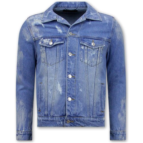 Enos Jeans jakne 122466939 Modra Cene