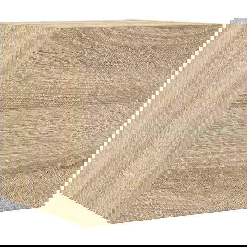 Maison Chic Stenska TV omarica - TV stojalo - Televizijska omarica sonoma hrast 30,5x30x30 cm, (21699600) Cene
