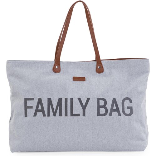 Childhome torba family bag suede beige Slike