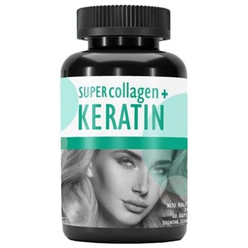 Super collagen Keratin, 60 kapsula Cene