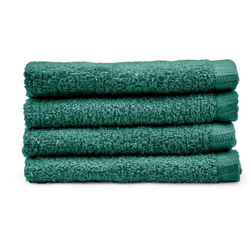 Catherine Lansfield Zelene hitro sušeče bombažne brisače v kompletu 4 ks 30x30 cm Quick Dry – Cene