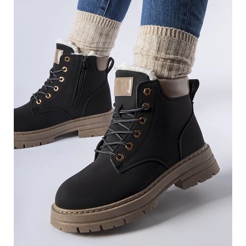Gemre Black insulated Mcwhorter boots Slike