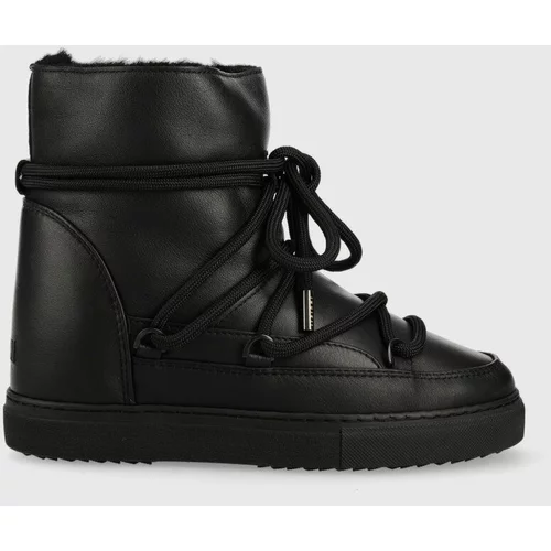 Inuikii Kožne cipele za snijeg FULL LEATHER WEDGE boja: crna, 75203-087
