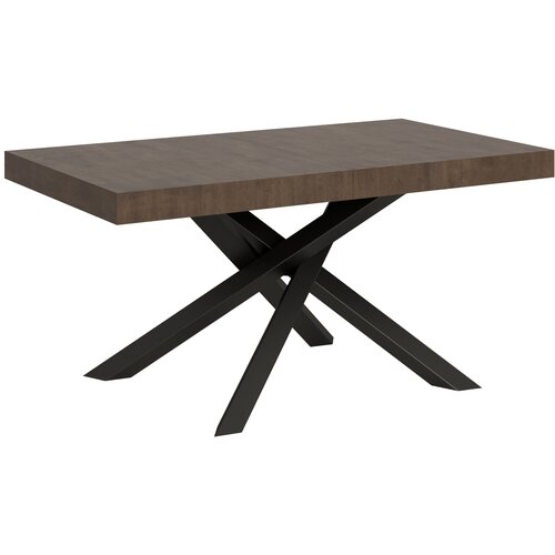 Itamoby &amp;nbsp; Volantis (90x160/264 cm) - oreh, barva nog: antracit - raztegljiva jedilna miza, (20842536) Slike