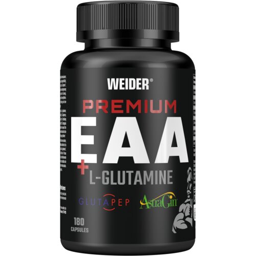 Weider Premium EAA+L-Glutamine Caps 180 kaps. Slike