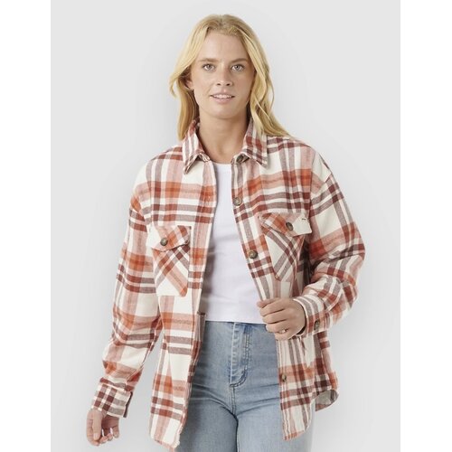 Rip Curl Oceanic Flannel Srajca brick Slike
