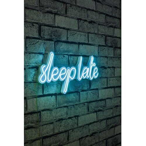 Wallity Dekorativna plastična LED rasveta Sleep Late Blue Slike