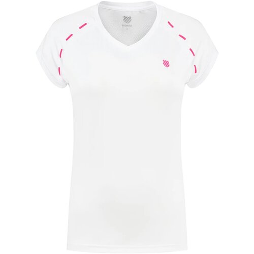 K-Swiss Women's T-shirt Hypercourt Express Tee 2 White M Slike