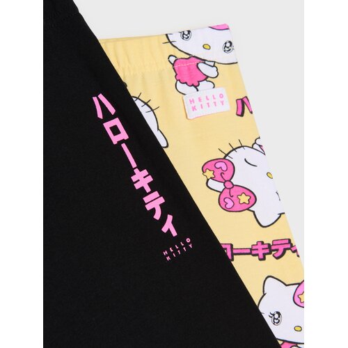 Sinsay Pamučne biciklističke hlače s tiskom 2 pack Hello Kitty Slike