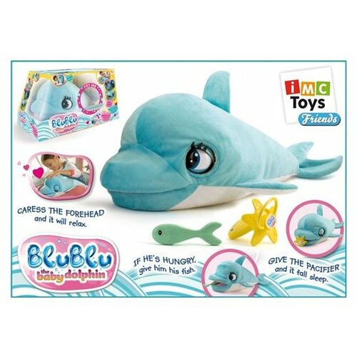 Imc Toys Plis BluBlu beba delfin (7031IM) Slike
