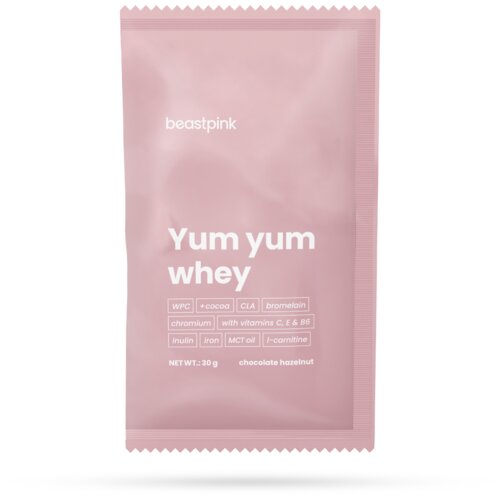 BeastPink Yum Yum Whey uzorak - BeastPink 30 g čokolada-lje&amp;scaron;njak Slike
