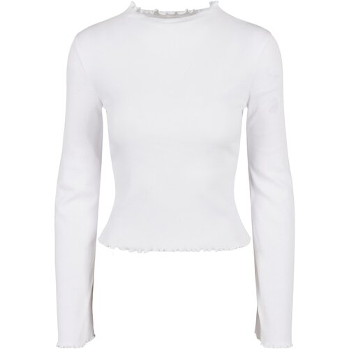 UC Ladies Women&amp;#039;s ribbed turtleneck with long sleeves white Slike
