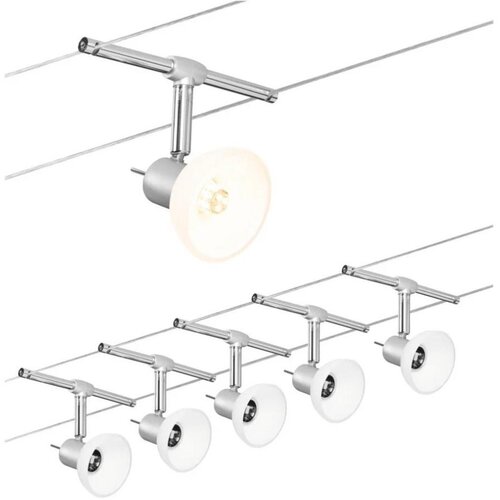 PAULMANN 94136 - Komplet 5xGU5,3/10W, kompletan sajlni sistem SHEELA 230V, hrom Cene