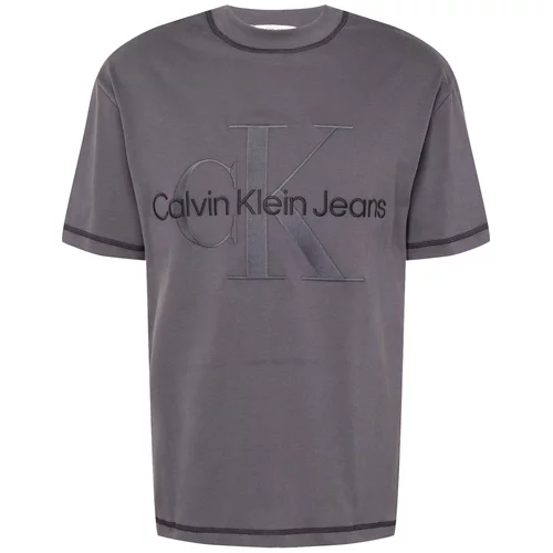 Calvin Klein Jeans Majica barva blata / črna