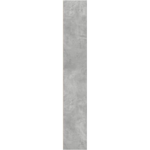  Regal za knjige boja betona 40x30x189 cm konstruirano drvo Slike