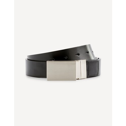 Celio Leather Belt Visible - Men Cene