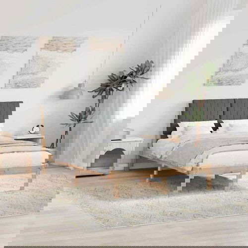  Konstrukcija postelje Rjava 120 x 190 cm Masivno borovo les, (5000084725) Cene