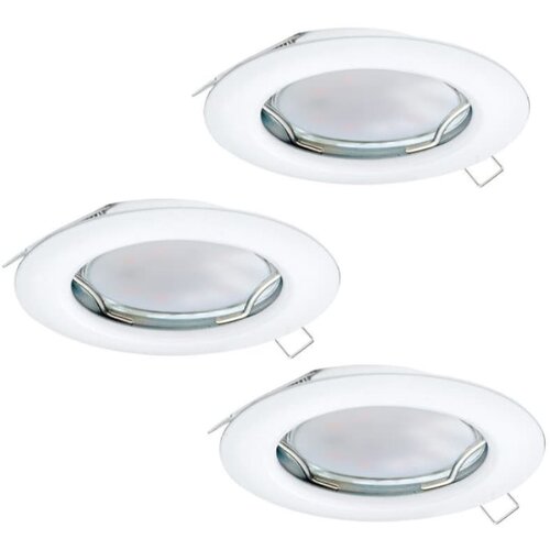 Eglo LED vgradna svetilka Eglo Peneto (7,8 cm, jeklo, GU10, bela) Cene