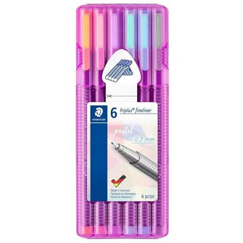 Staedtler Flomasteri Fineliner Triplus, 0,3 mm, 6 komada Cene