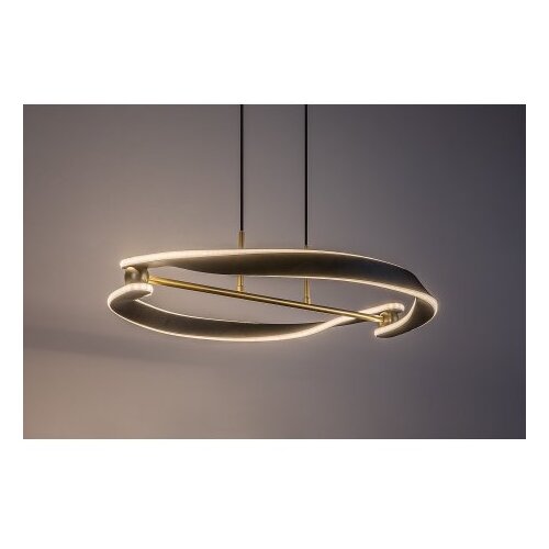 Rabalux Visilica Adalind, LED 40W, 3000K, 60cm, Crno - zlatna Slike