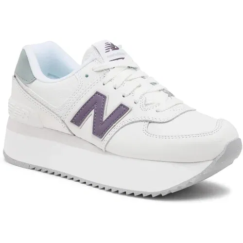 New Balance Superge WL574ZFG Bela