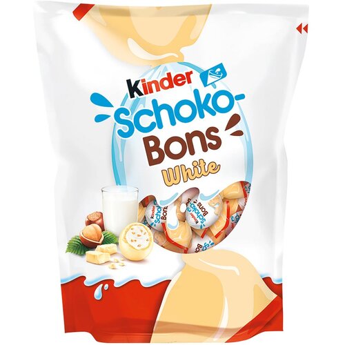 Kinder schoko bons white 200g Cene