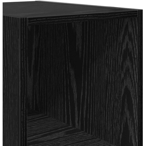  Highboard Crni hrast 30 x 41 x 185 cm Konstruirano drvo Slike