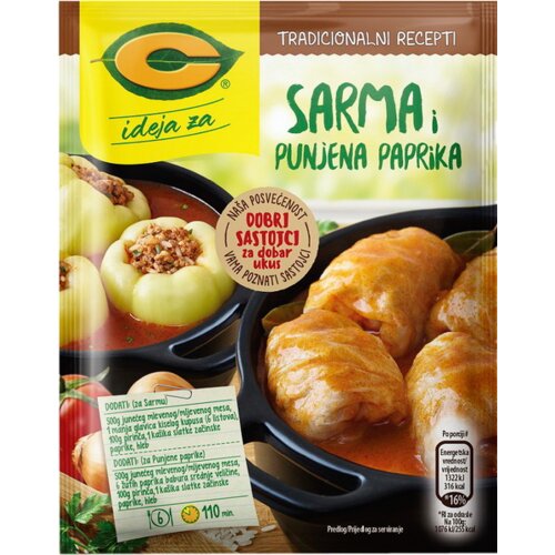 C proizvodi Dodatak C za sarmu i punjenu papriku 50g Cene
