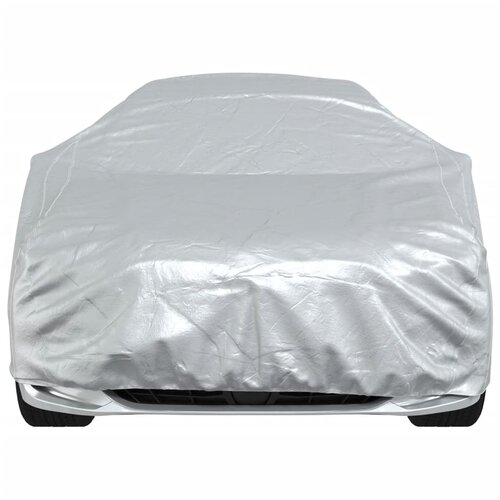  Automobilska navlaka za limuzinu s trakama srebrna M PEVA Slike