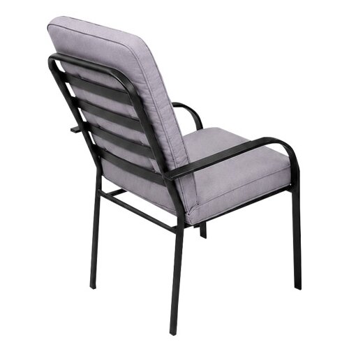 Master Stolica metalna 70x56.5x89cm sa sivim jastukom WMCC-001 Slike