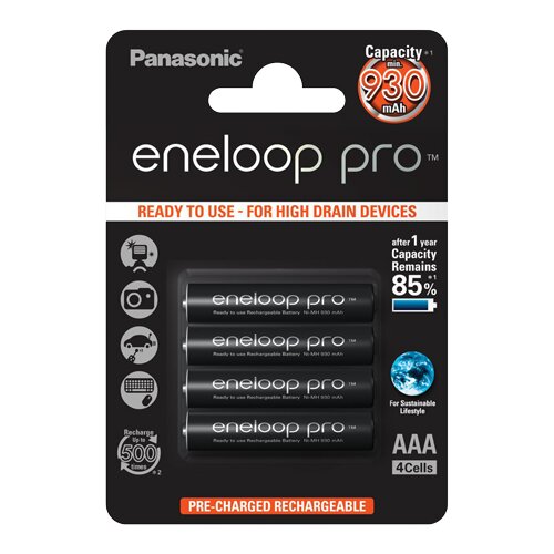 Panasonic Punjive baterije Eneloop Pro BK-4HCCE 4/1 Cene